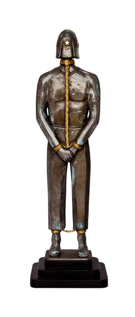 Jay Moss, my dad, has commented that ideally he'd like this Oscar to be given to Cheney and Rumsfeld. (Photo by Adi Talwar)